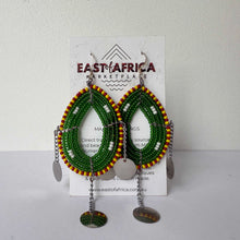 Load image into Gallery viewer, Maasai Beaded Earrings 25/05