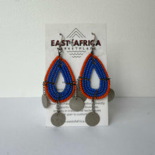 Load image into Gallery viewer, Maasai Beaded Earrings 25/06