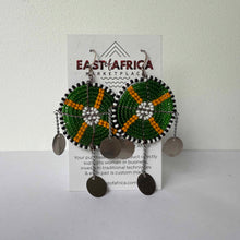 Load image into Gallery viewer, Maasai Beaded Earrings 25/18