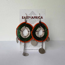 Load image into Gallery viewer, Maasai Beaded Earrings 25/19