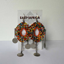 Load image into Gallery viewer, Maasai Beaded Earrings 25/30