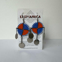 Load image into Gallery viewer, Maasai Beaded Earrings 25/34