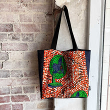 Load image into Gallery viewer, GREEN FAN Inua Market Tote