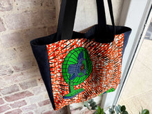 Load image into Gallery viewer, GREEN FAN Inua Market Tote
