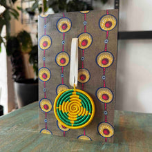 Load image into Gallery viewer, Woven Ornament on Gift Card 25/12