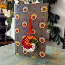Load image into Gallery viewer, Woven Ornament on Gift Card 25/13