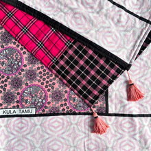 Load image into Gallery viewer, Quilted Mombasa Khanga Maasai Shuka Blanket 24/10