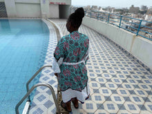 Load image into Gallery viewer, Mombasa Khanga Robe