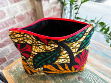 Load image into Gallery viewer, African Fabric ZIPPY Bag 25/01