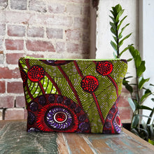 Load image into Gallery viewer, African Fabric ZIPPY Bag 25/02
