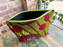 Load image into Gallery viewer, African Fabric ZIPPY Bag 25/02