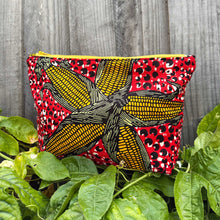 Load image into Gallery viewer, African Fabric ZIPPY Bag 25/03