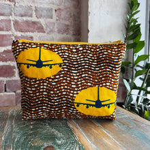Load image into Gallery viewer, African Fabric ZIPPY Bag 25/24