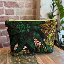 Load image into Gallery viewer, African Fabric ZIPPY Bag 25/19
