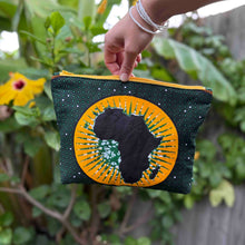 Load image into Gallery viewer, African Fabric ZIPPY Bag 25/26