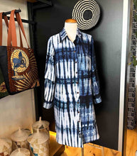Load image into Gallery viewer, BAHARI Tie Dye Women's Shirt DRESS