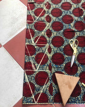 Load image into Gallery viewer, Bendera African Wax Print Flags