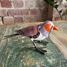 Load image into Gallery viewer, Bird Recycled Metal Ornament Collection
