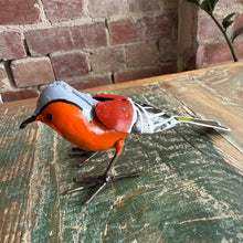 Load image into Gallery viewer, Bird Recycled Metal Ornament Collection
