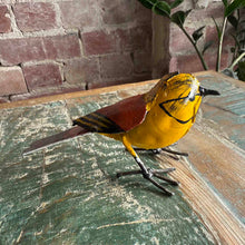 Load image into Gallery viewer, Bird Recycled Metal Ornament Collection
