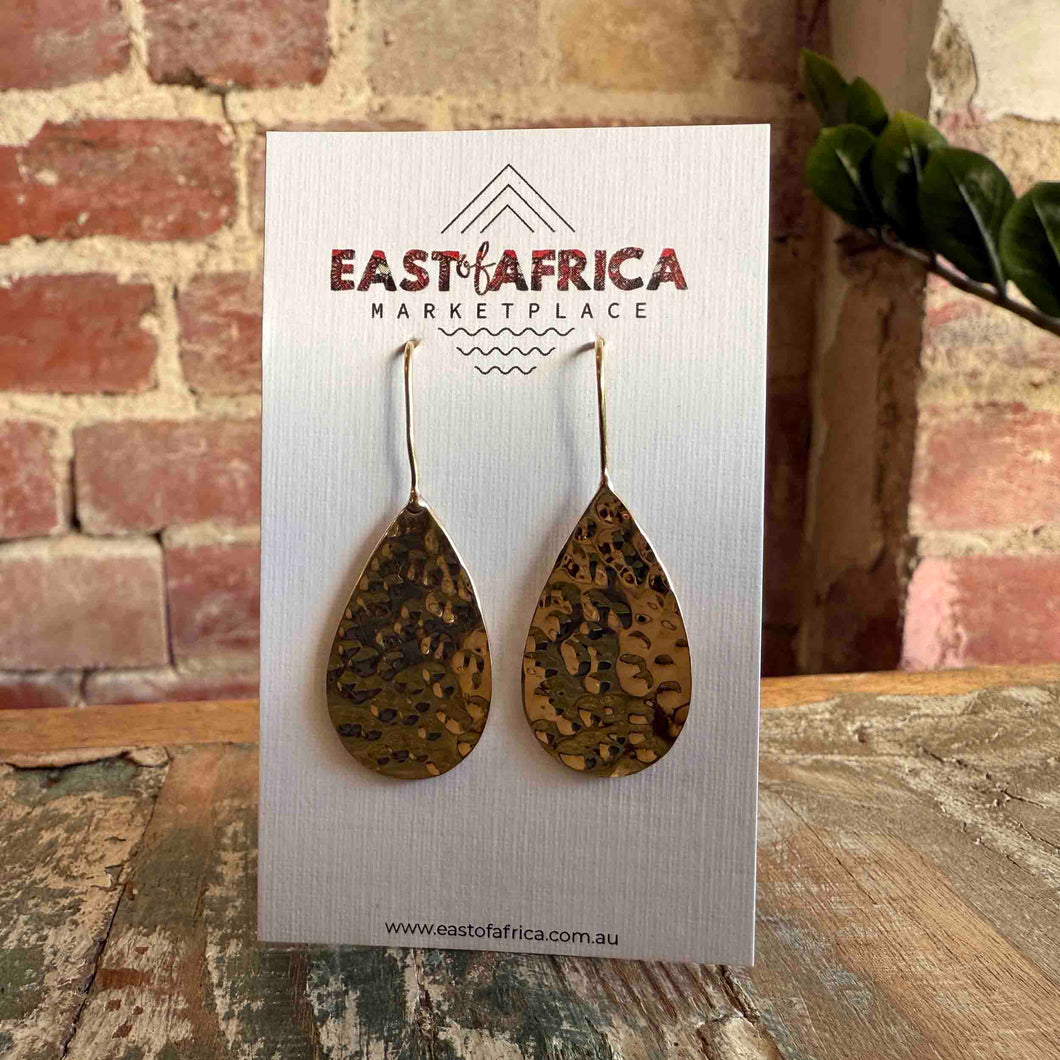 Kenyan Brass Earrings 25/34