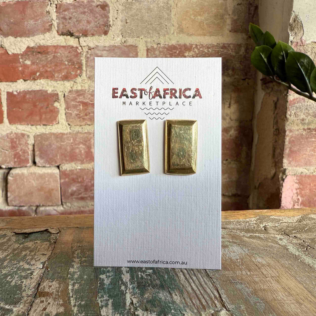 Kenyan Brass Earrings 25/39