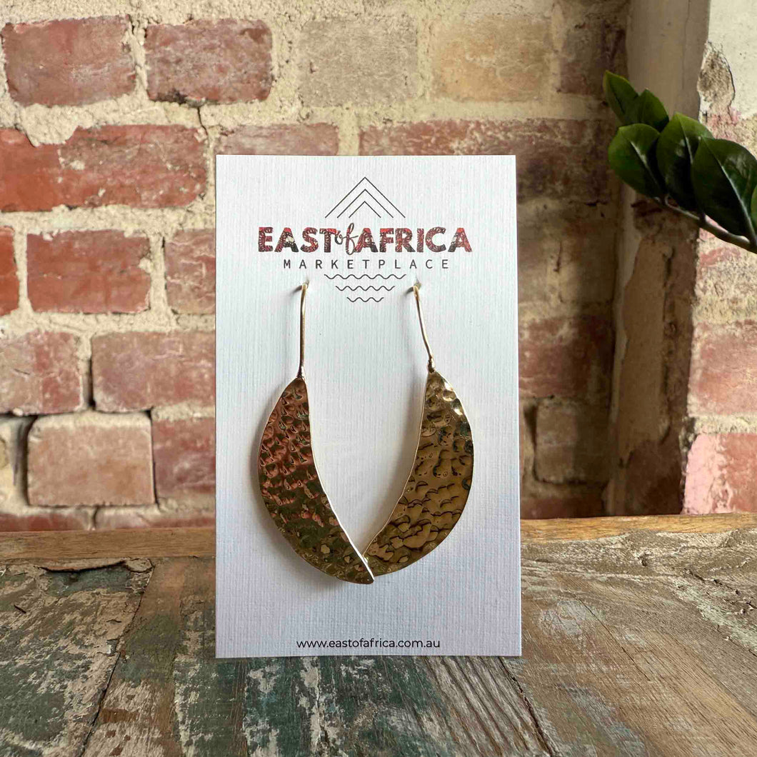 Kenyan Brass Earrings 25/40