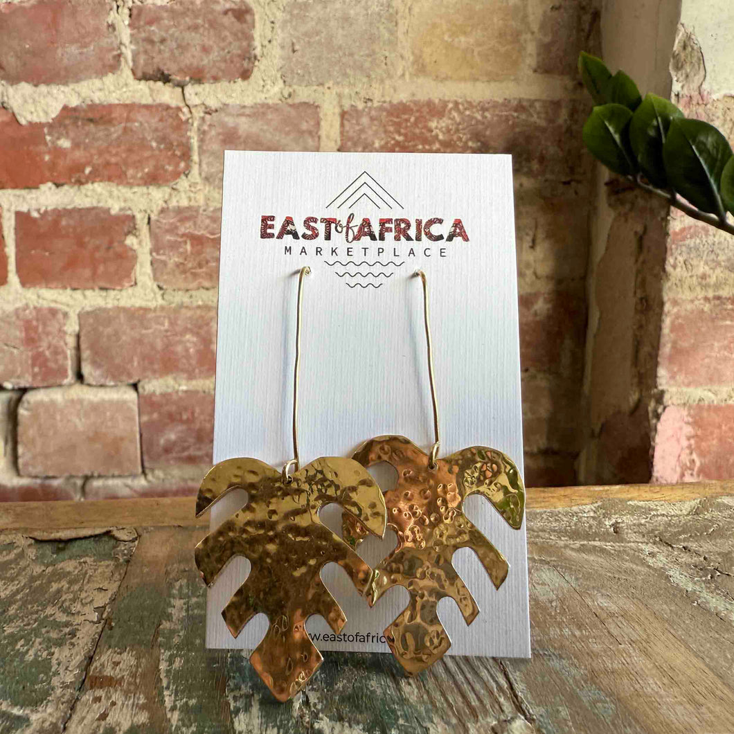 Kenyan Brass Earrings 25/42