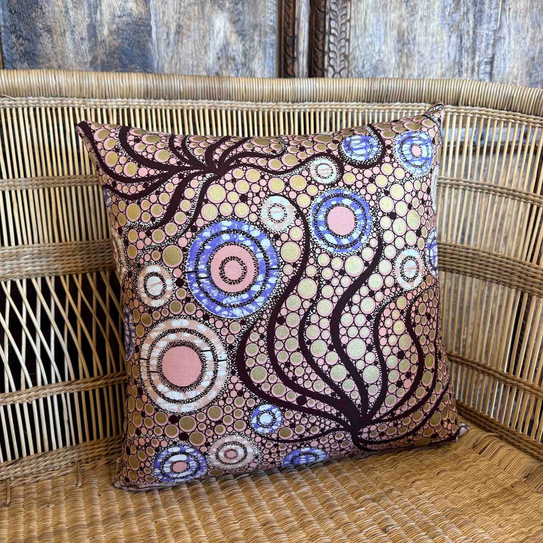 African Fabric Cushion Small 25/06