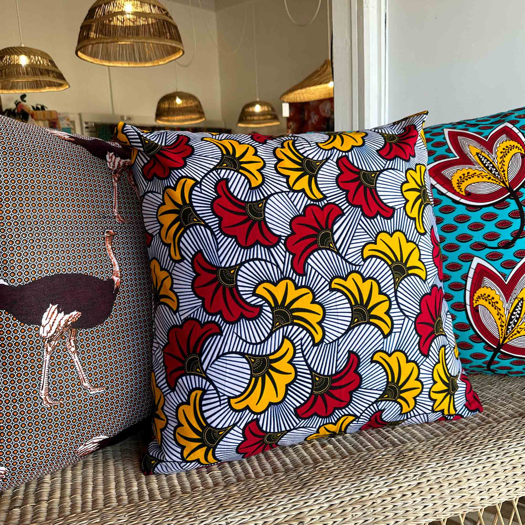 African Fabric Cushion Large 23/10