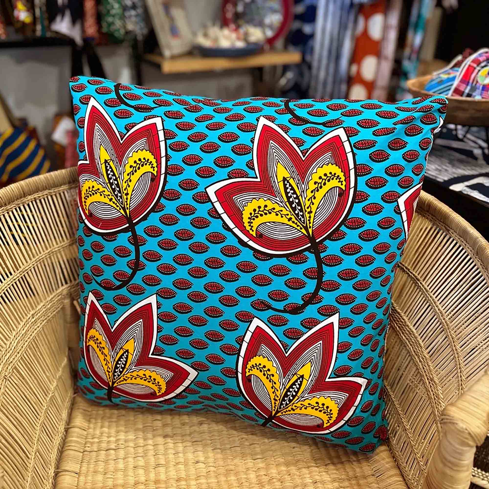 African print pillows hotsell