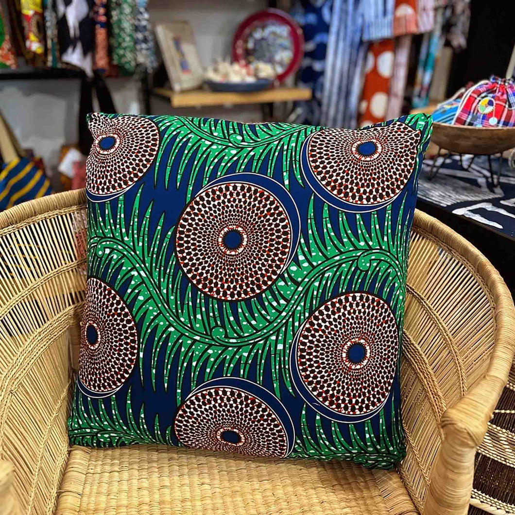 African Fabric Cushion Large 23/04