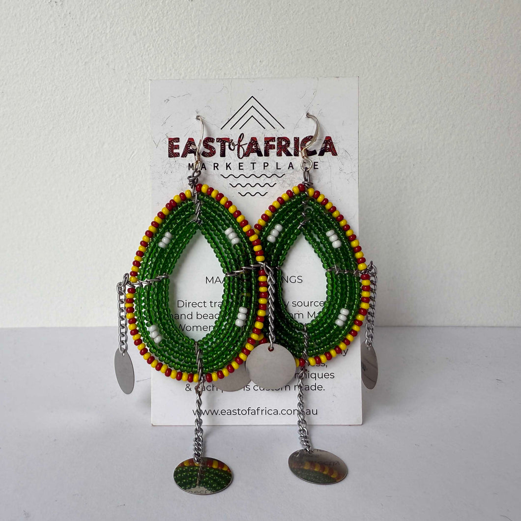 Maasai Beaded Earrings 25/05