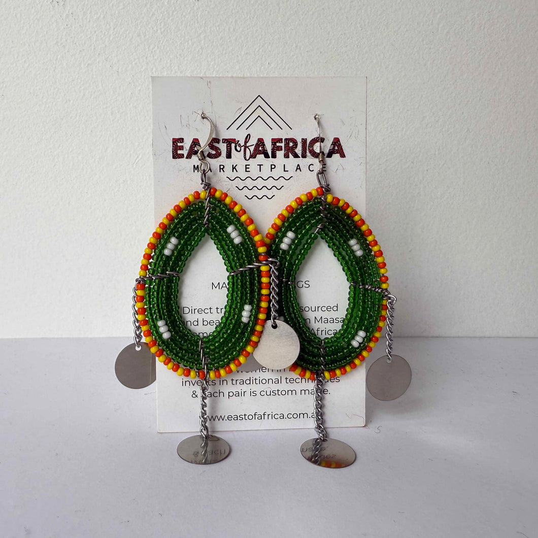 Maasai Beaded Earrings 25/08