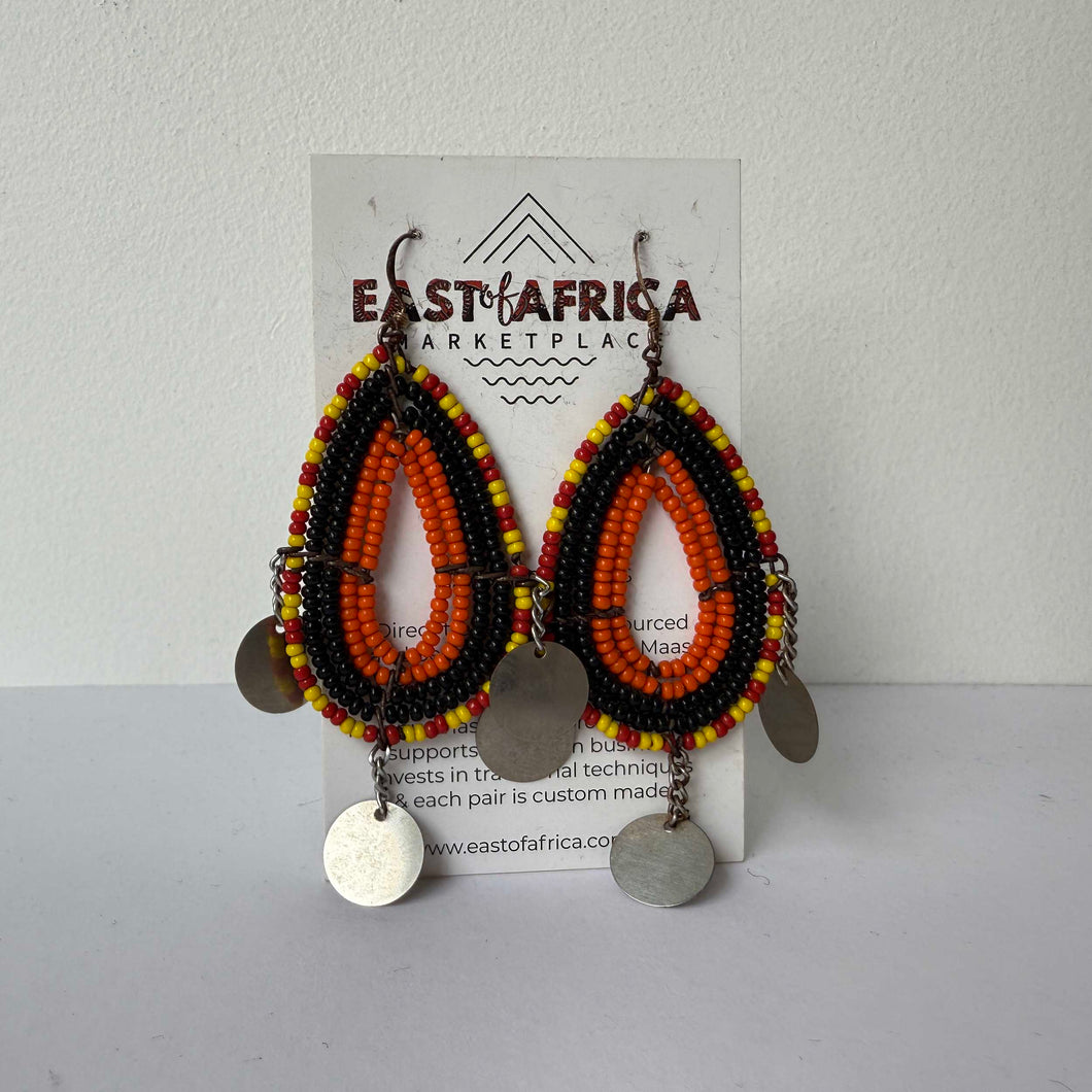 Maasai Beaded Earrings 25/09