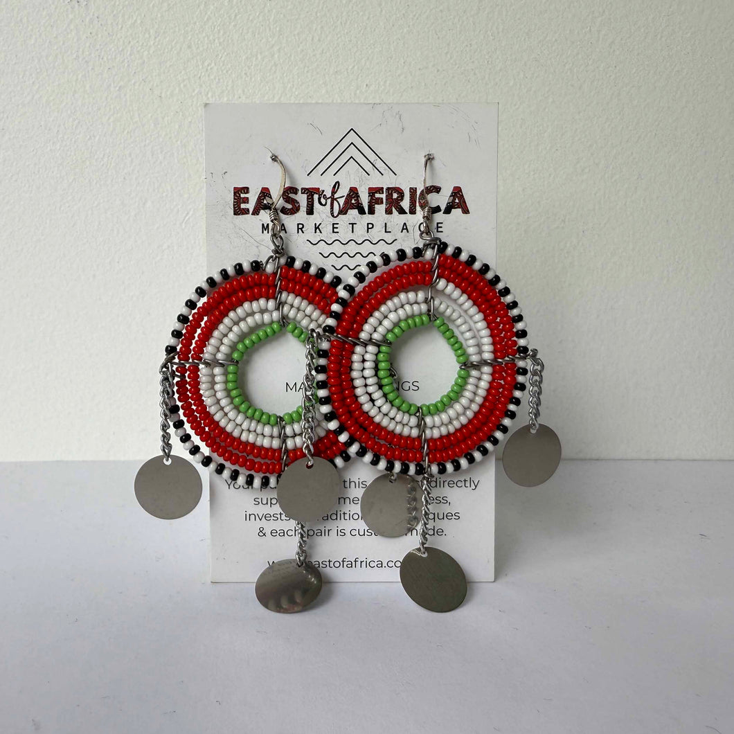 Maasai Beaded Earrings 25/17