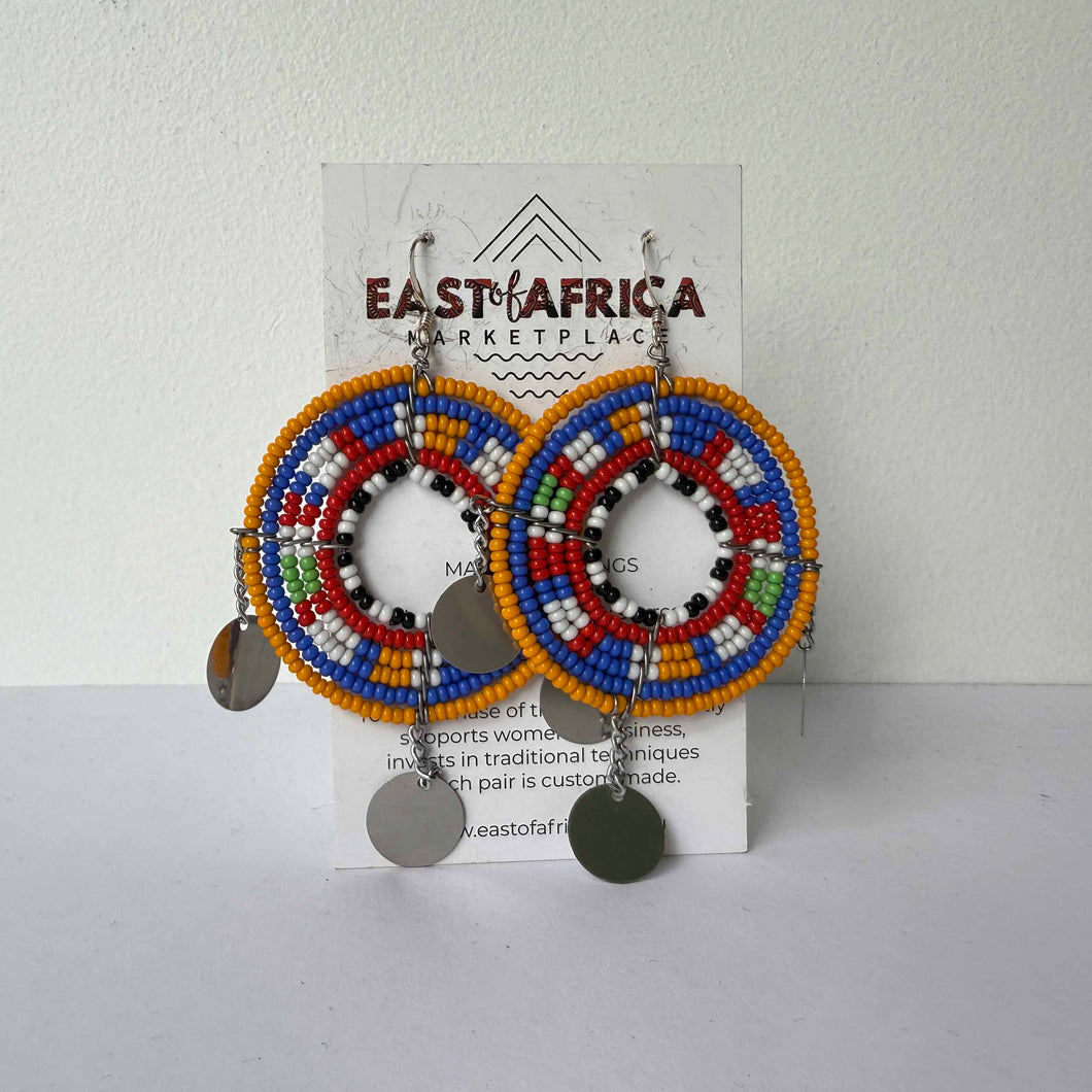 Maasai Beaded Earrings 25/26