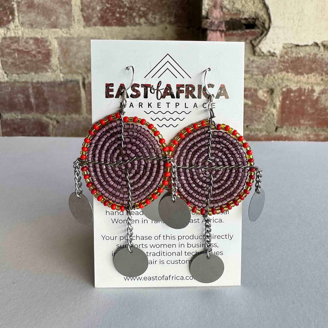 Maasai Beaded Earrings 23/07