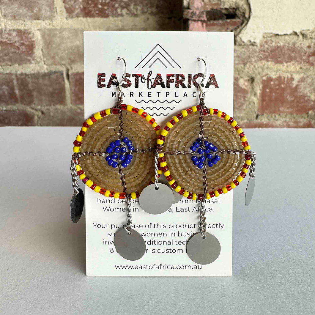 Maasai Beaded Earrings 23/08