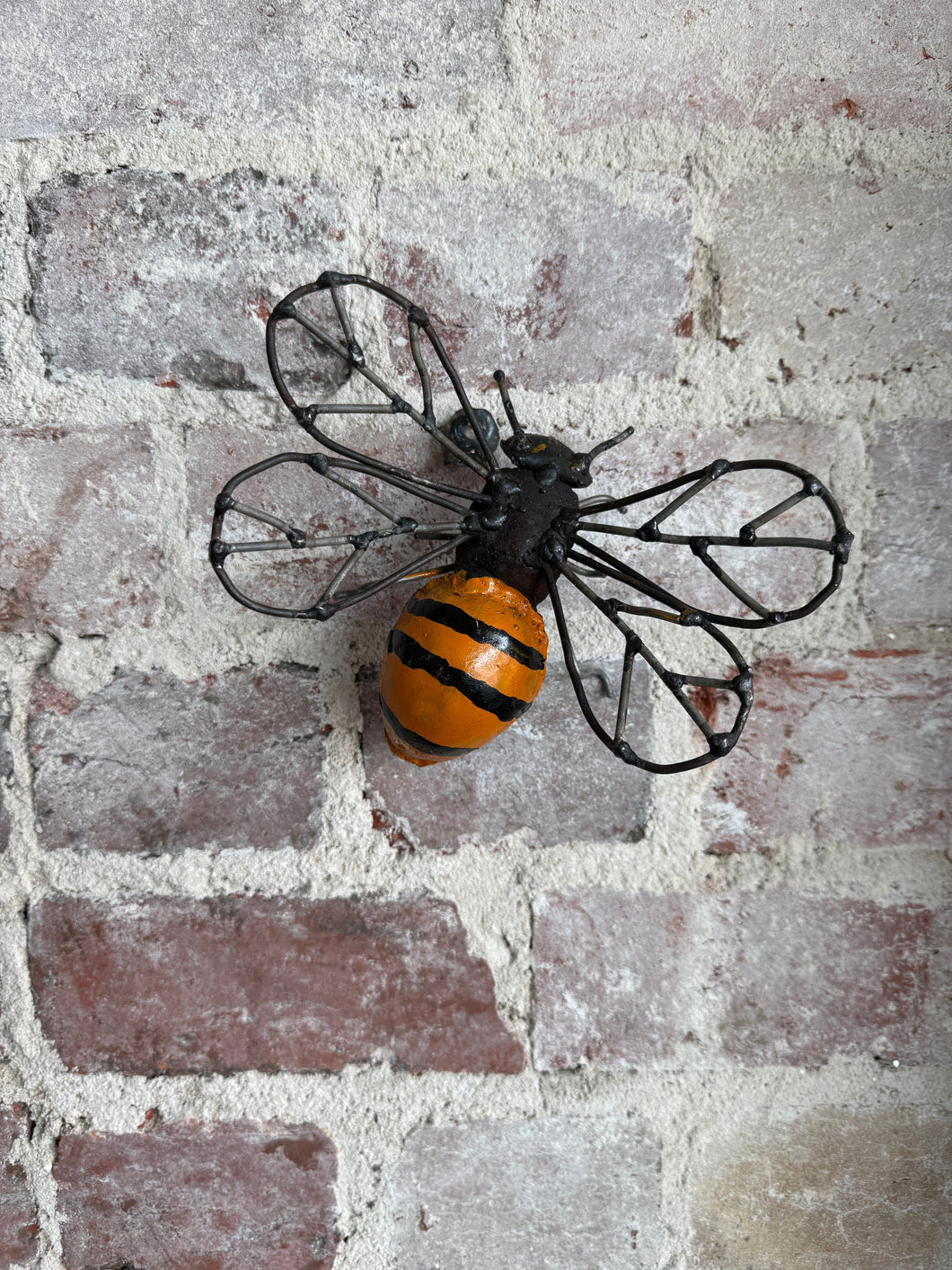 Bee Recycled Metal Ornament