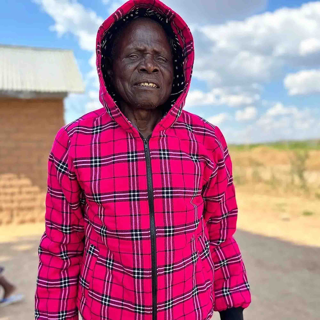 Maasai Shuka Blanket Jacket 23/03 MEDIUM