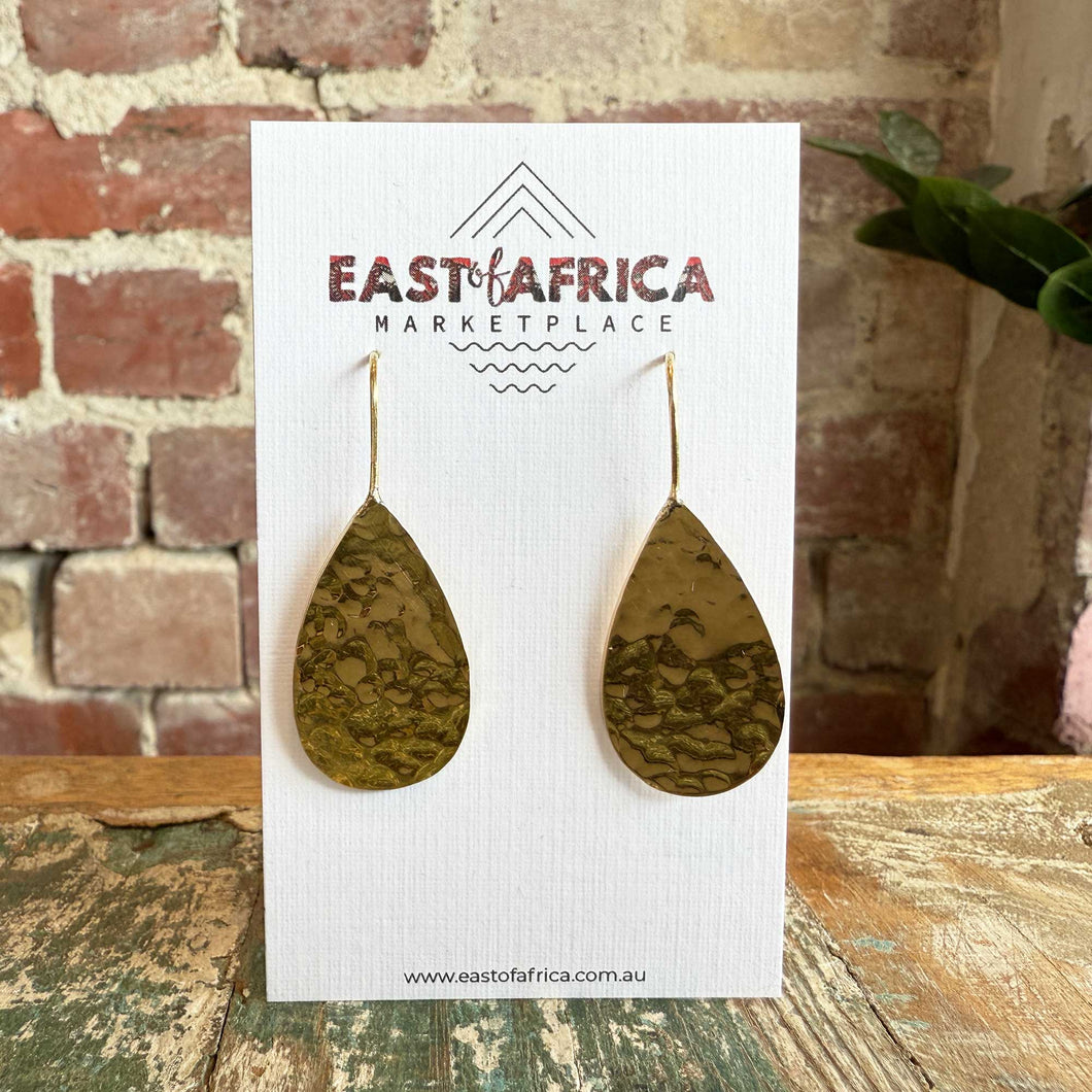 Kenyan Brass Earrings 25/05