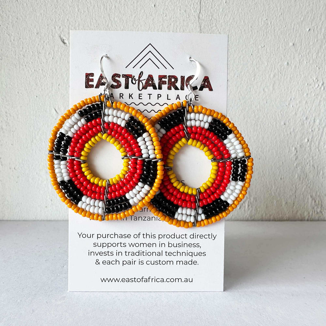 Maasai Beaded Earrings 24/14