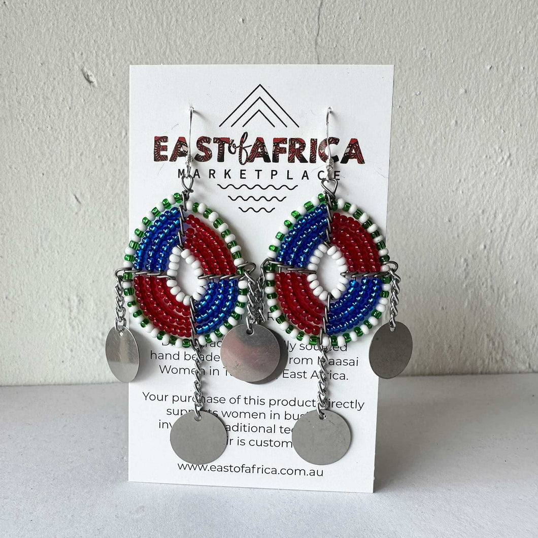 Maasai Beaded Earrings 24/21