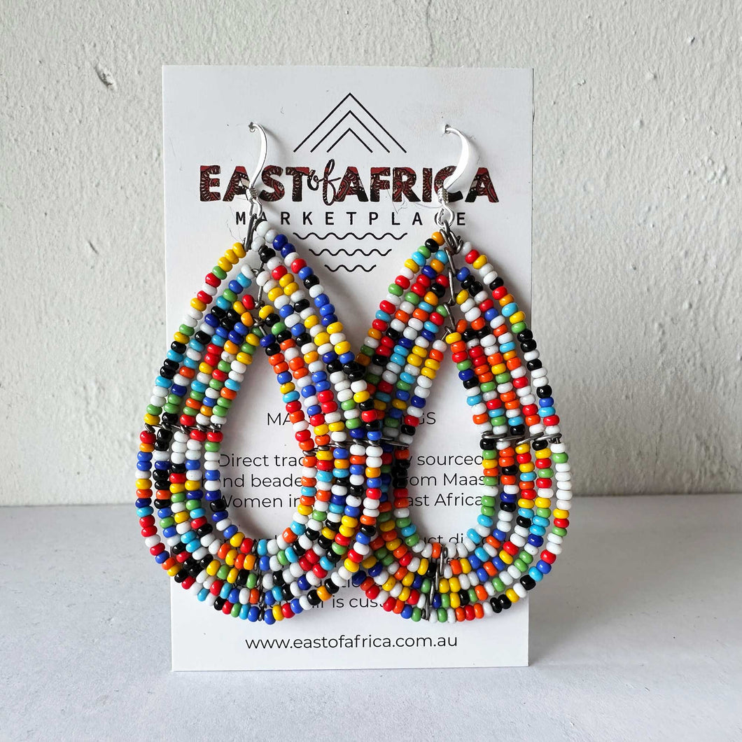 Maasai Beaded Earrings 24/36