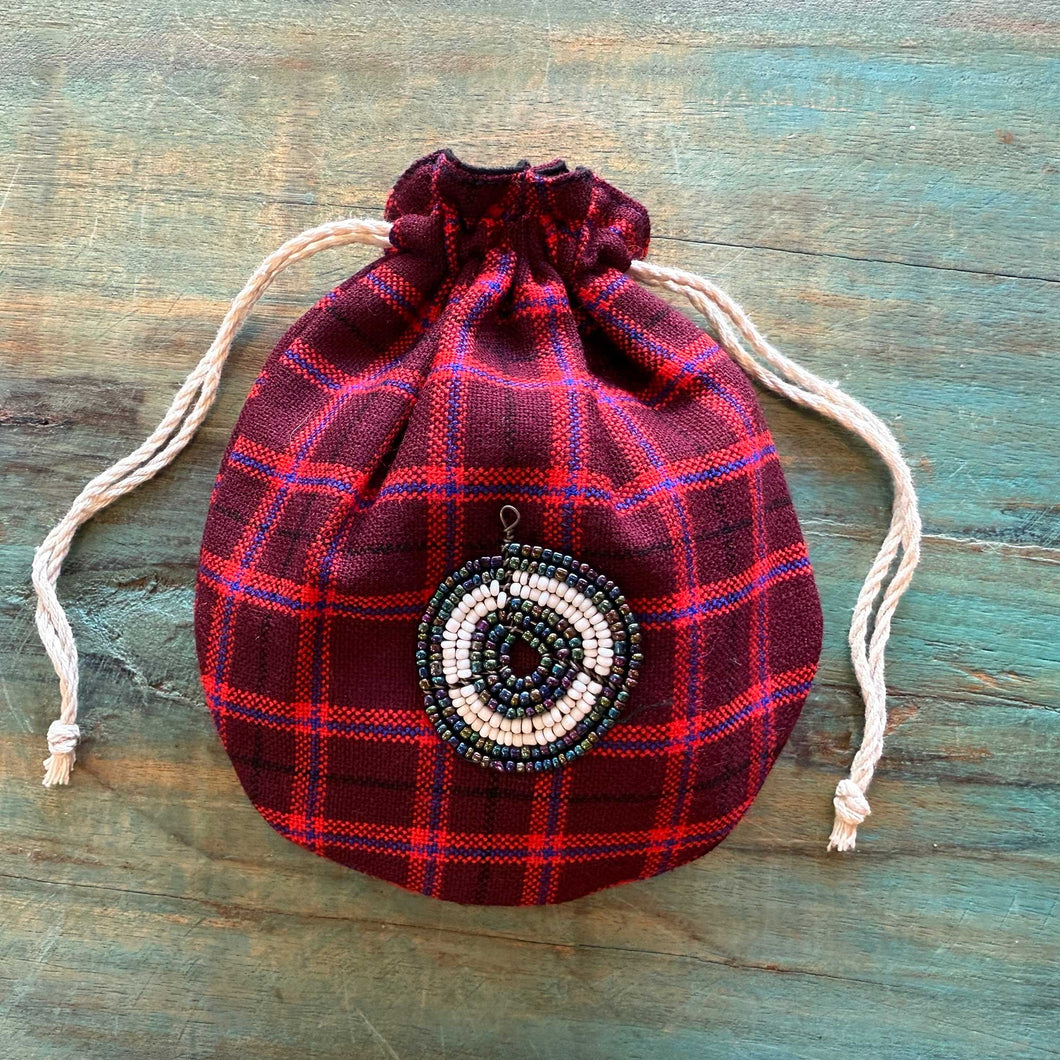 Maasai Beaded Pouch 25/16