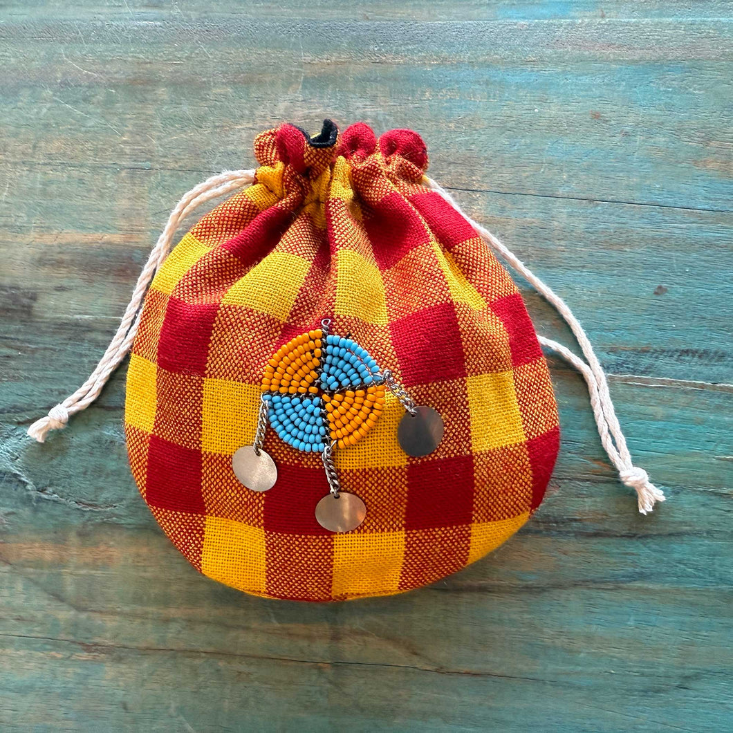 Maasai Beaded Pouch 25/18