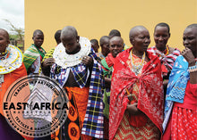 Load image into Gallery viewer, Maasai Beaded Earrings 25/16
