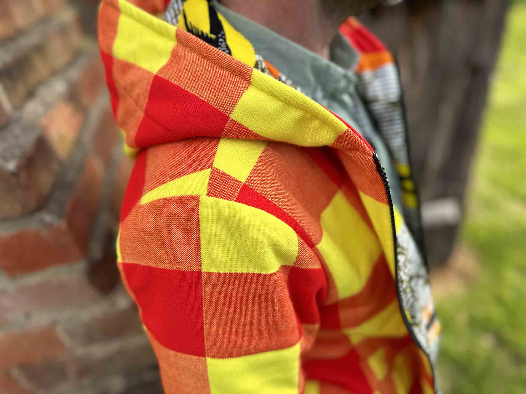 Maasai Shuka Blanket Jacket 23/06 MEDIUM 