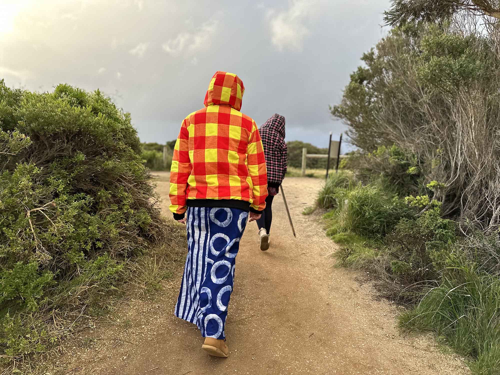 Maasai Shuka Blanket Jacket 23/06 MEDIUM 